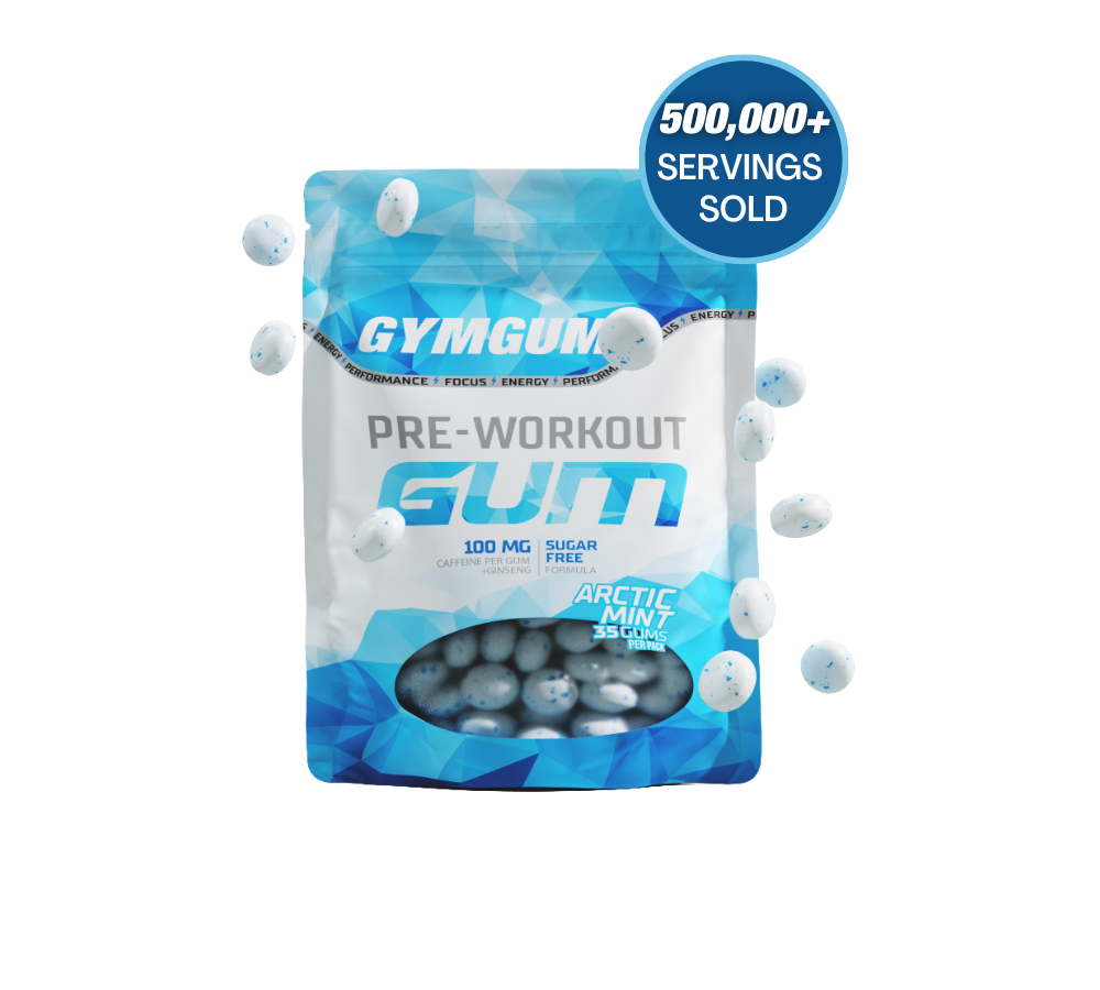 PRE-WORKOUT CHEWING GUM