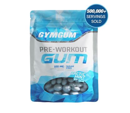 pre-workout chewing gum